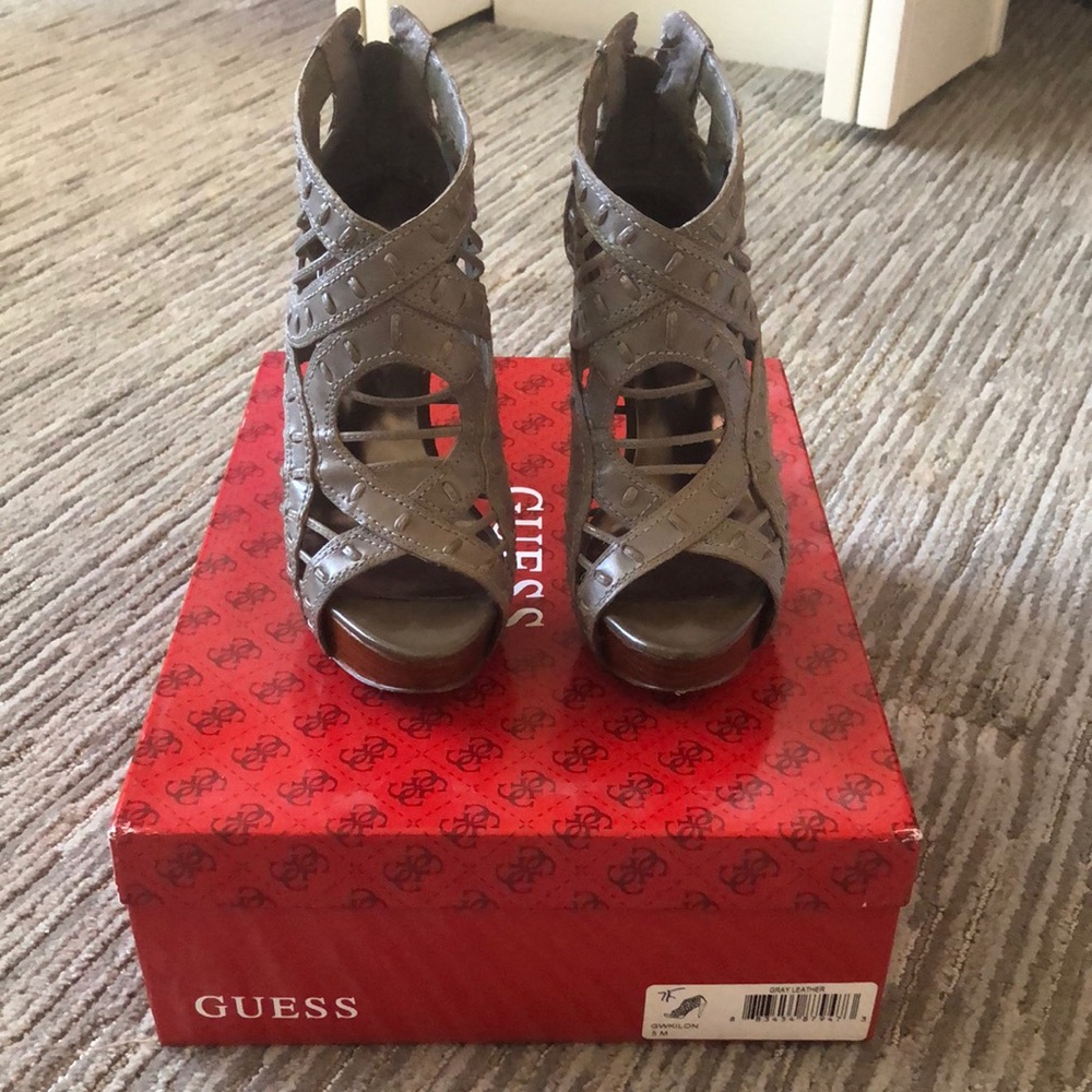 Guess heel booties